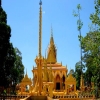 The largest khmer temple in Vietnam 