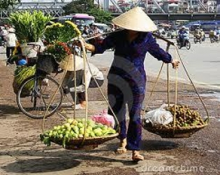 Streets alive in Vietnam