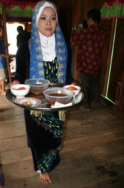 Cham ethnic wedding ceremony