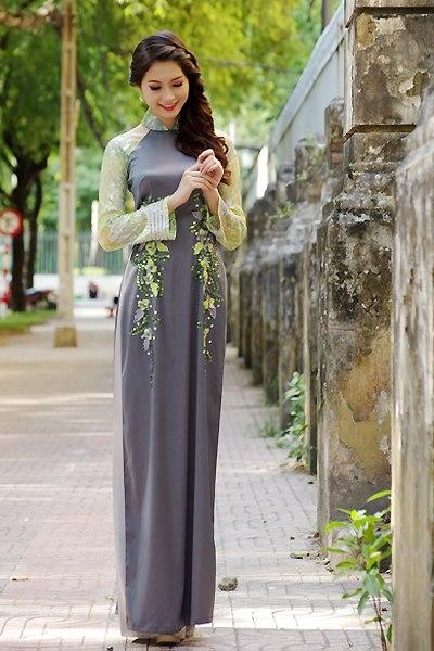 Miss Vietnam, Thu Thao, ao dai, Vo Viet Chung, Saigon, street