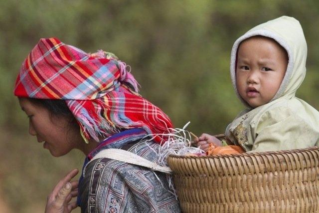 mu cang chai, kids, children, school