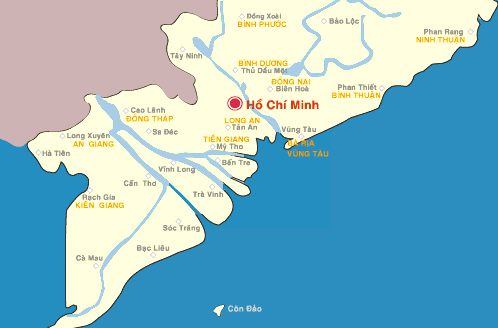 South Central vietnam