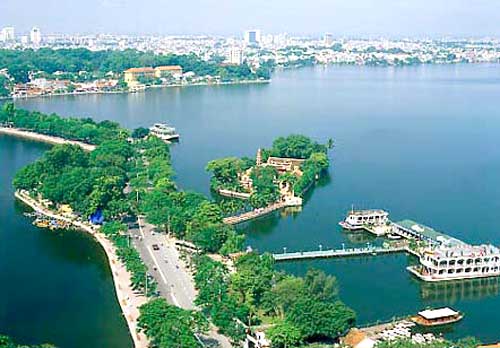 West Lake in Hanoi